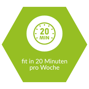 Icon fit in 20 Minuten
