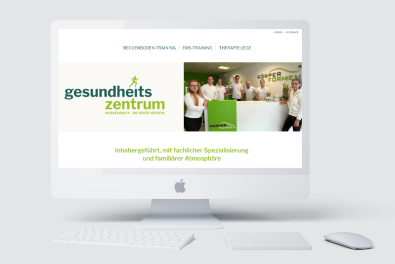 Wir sind online – willkommen auf unserer Website.